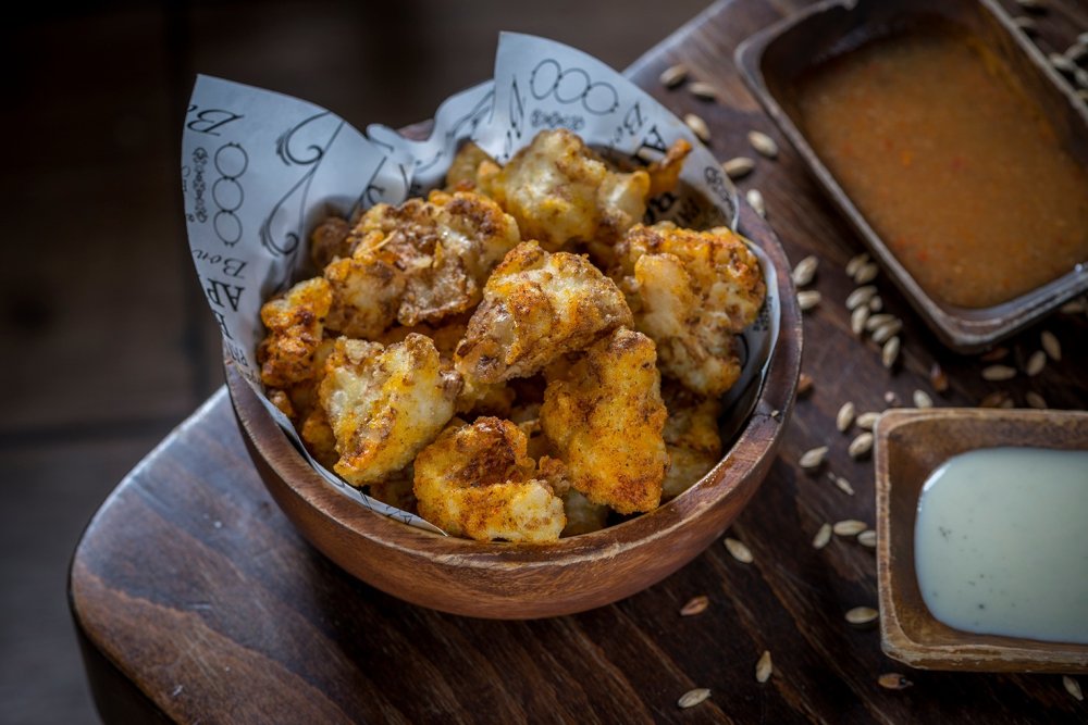 Deep-Fried Cauliflower